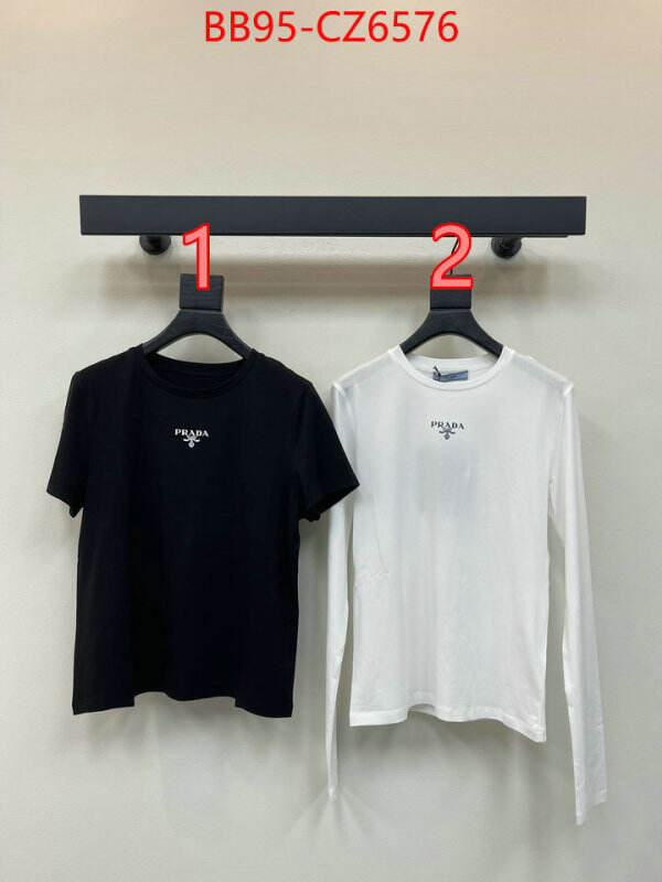 Clothing-Prada the best quality replica ID: CZ6576 $: 95USD
