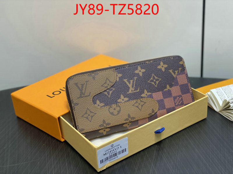 LV Bags(TOP)-Wallet wholesale replica ID: TZ5820 $: 89USD,