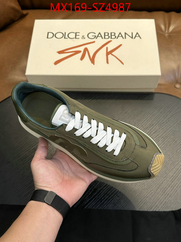 Men Shoes-DG best quality fake ID: SZ4987 $: 169USD