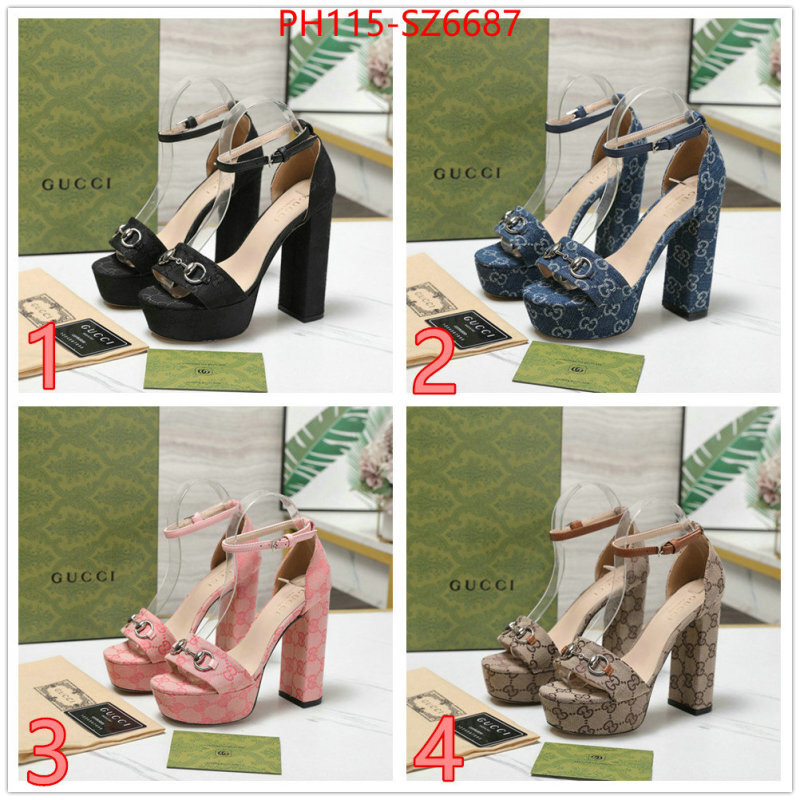 Women Shoes-Gucci buy 1:1 ID: SZ6687 $: 115USD