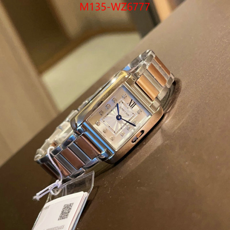 Watch(4A)-Cartier designer wholesale replica ID: WZ6777 $: 135USD