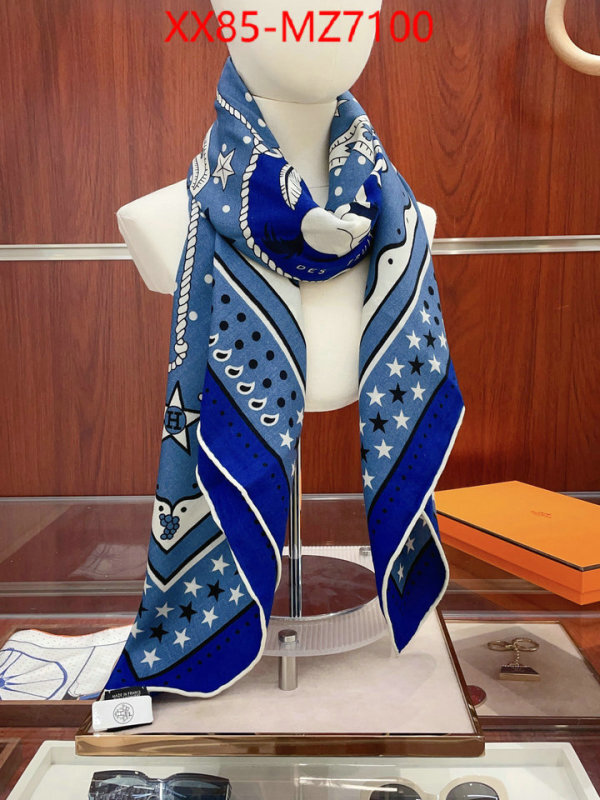 Scarf-Hermes wholesale designer shop ID: MZ7100 $: 85USD
