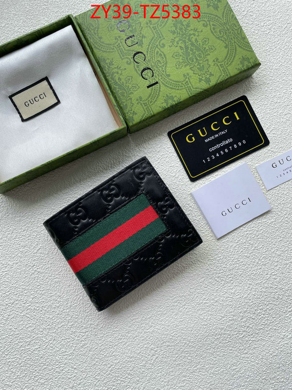 Gucci Bags(4A)-Wallet- how to find designer replica ID: TZ5383 $: 39USD,