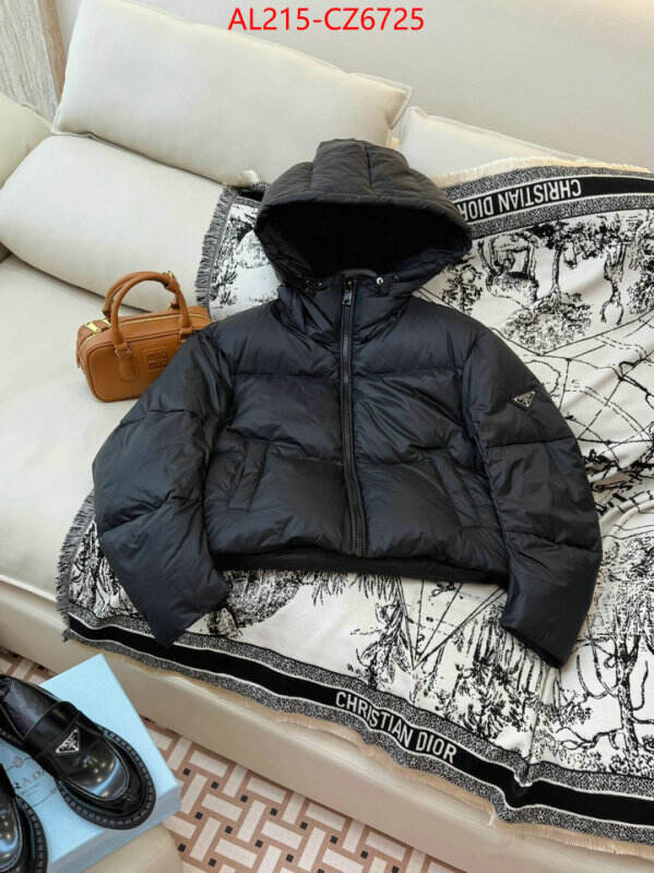 Down jacket Women-Prada replcia cheap from china ID: CZ6725 $: 215USD
