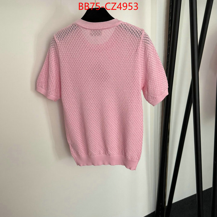 Clothing-MIU MIU cheap wholesale ID: CZ4953 $: 75USD