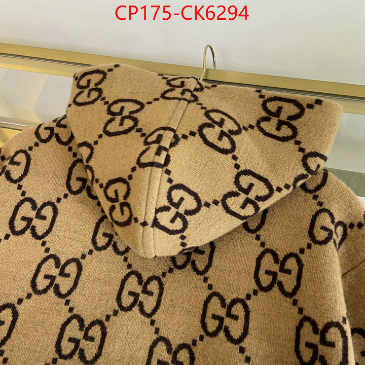 Clothing-Gucci wholesale imitation designer replicas ID: CK6294 $: 175USD