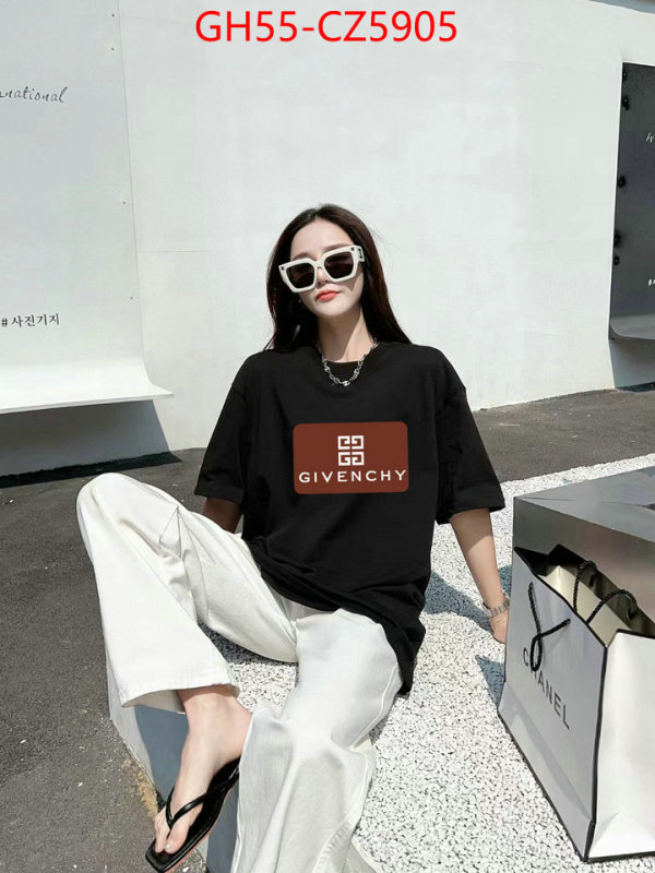 Clothing-Givenchy what is a 1:1 replica ID: CZ5905 $: 55USD