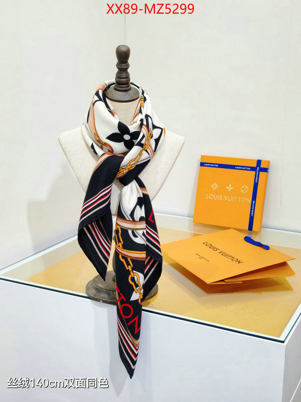 Scarf-LV designer high replica ID: MZ5299 $: 89USD