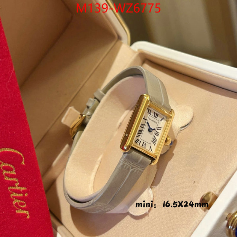 Watch(4A)-Cartier is it illegal to buy dupe ID: WZ6775 $: 139USD