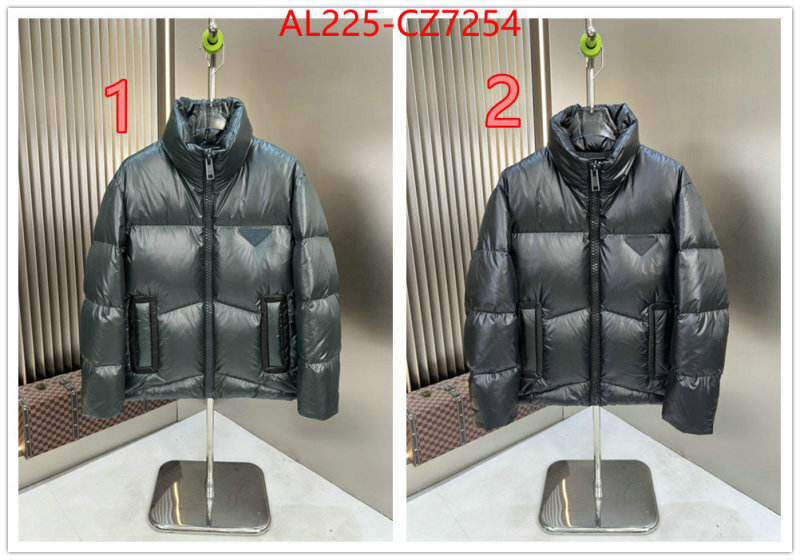 Down jacketMen-Prada high quality online ID: CZ7254 $: 225USD