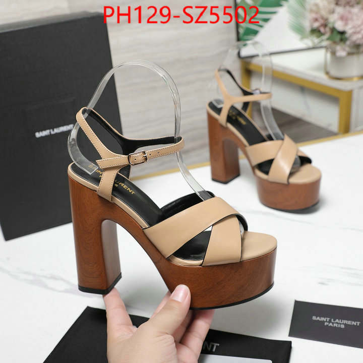 Women Shoes-YSL fake high quality ID: SZ5502 $: 129USD
