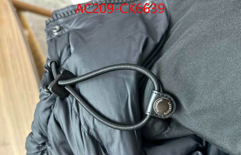 Down jacket Women-Burberry where should i buy to receive ID: CK6639 $: 209USD