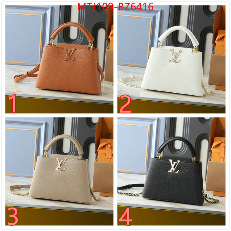 LV Bags(4A)-Handbag Collection- mirror quality ID: BZ6416 $: 109USD,