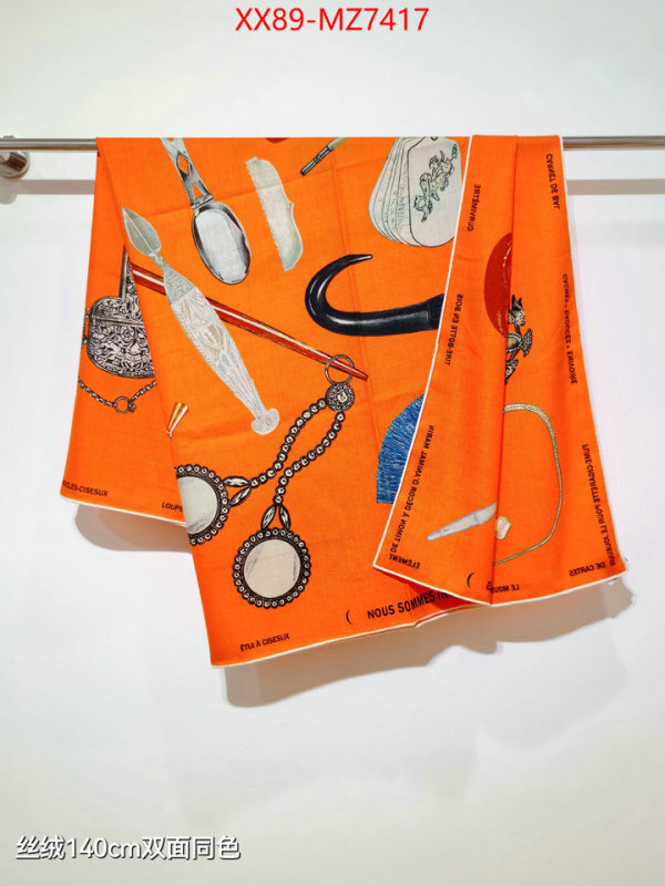 Scarf-Hermes what's the best to buy replica ID: MZ7417 $: 89USD