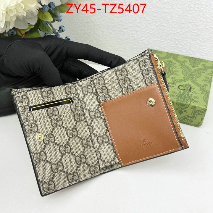 Gucci Bags(4A)-Wallet- the best quality replica ID: TZ5407 $: 45USD,