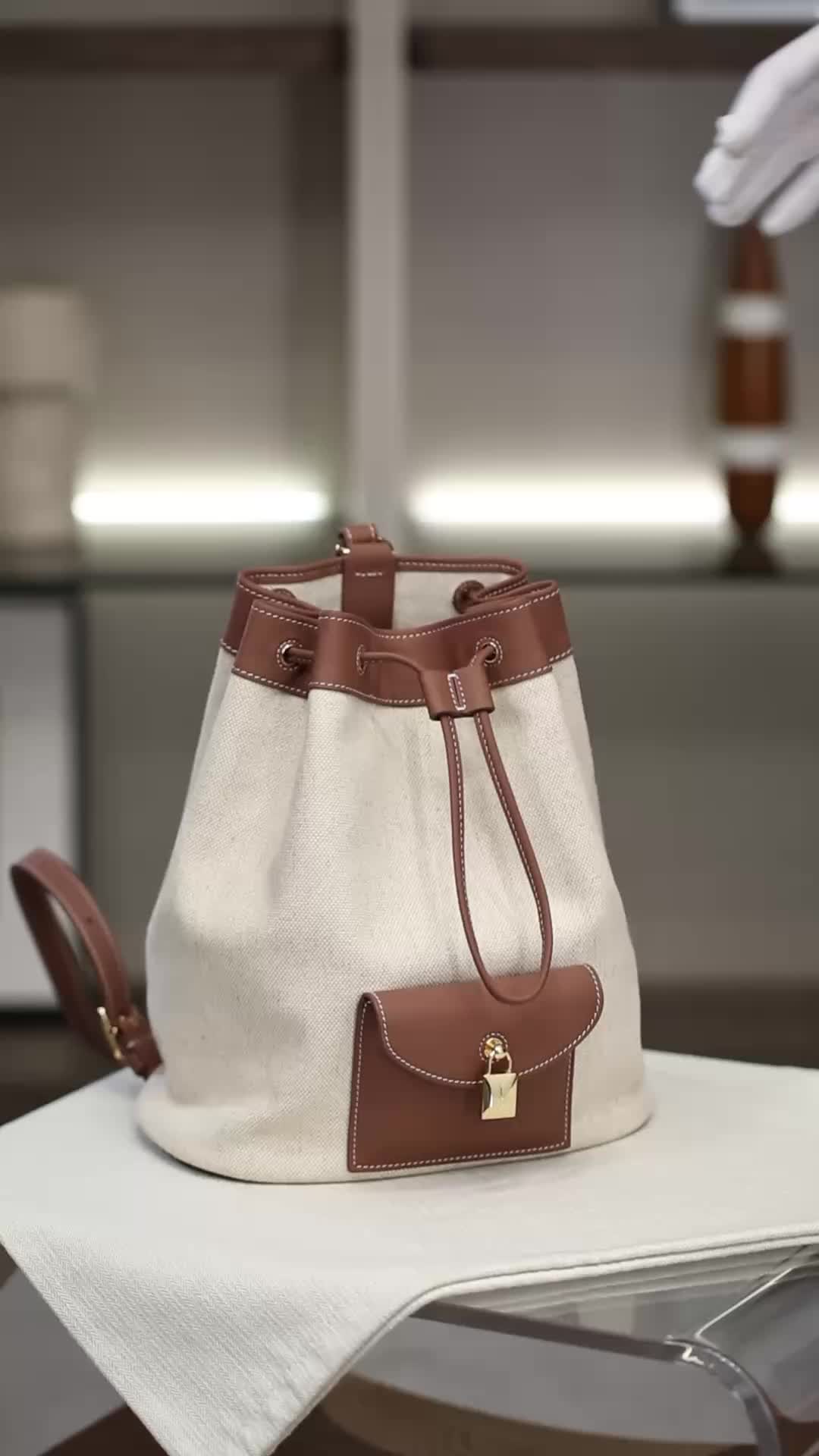 Loro Piana Bags(4A)-Backpack- buy cheap replica ID: BZ5140 $: 155USD,