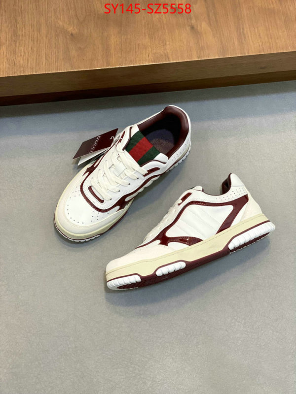 Men Shoes-Gucci what is a 1:1 replica ID: SZ5558 $: 145USD