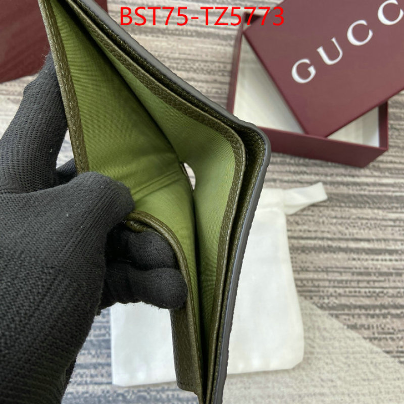 Gucci Bags(TOP)-Wallet- first top ID: TZ5773 $: 75USD,