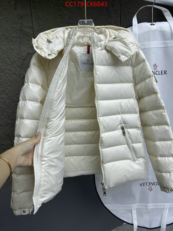 Down jacket Women-Moncler found replica ID: CK6843 $: 179USD