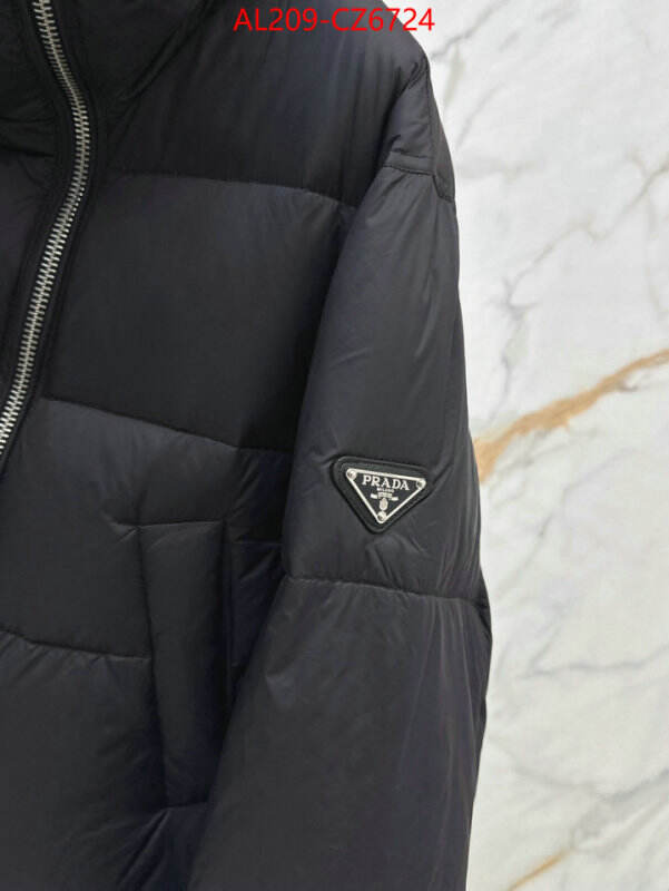 Down jacket Women-Prada cheap replica ID: CZ6724 $: 209USD