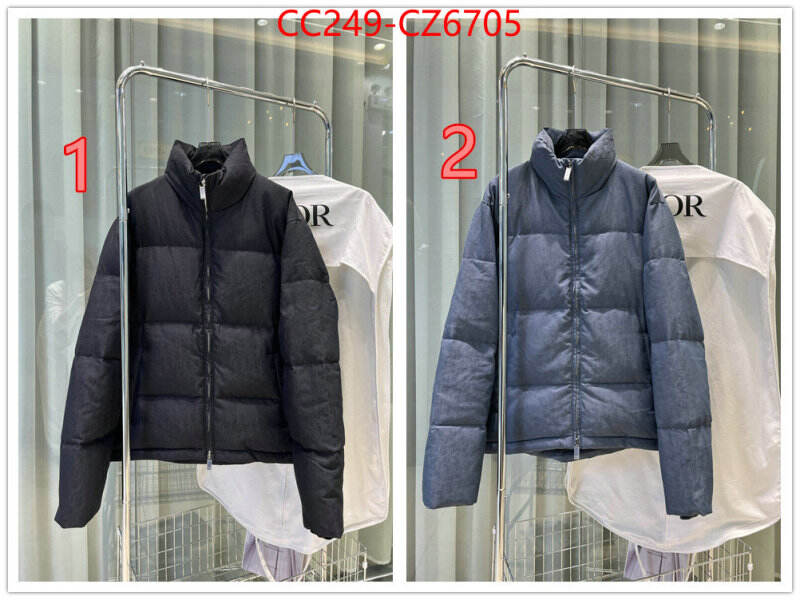 Down jacketMen-Dior high quality customize ID: CZ6705 $: 249USD