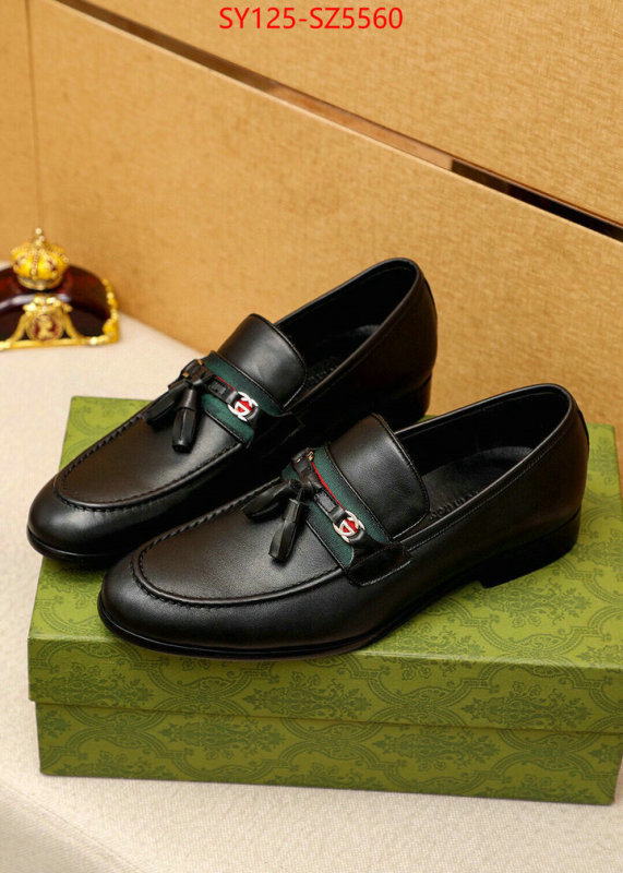 Men Shoes-Gucci designer 1:1 replica ID: SZ5560 $: 125USD