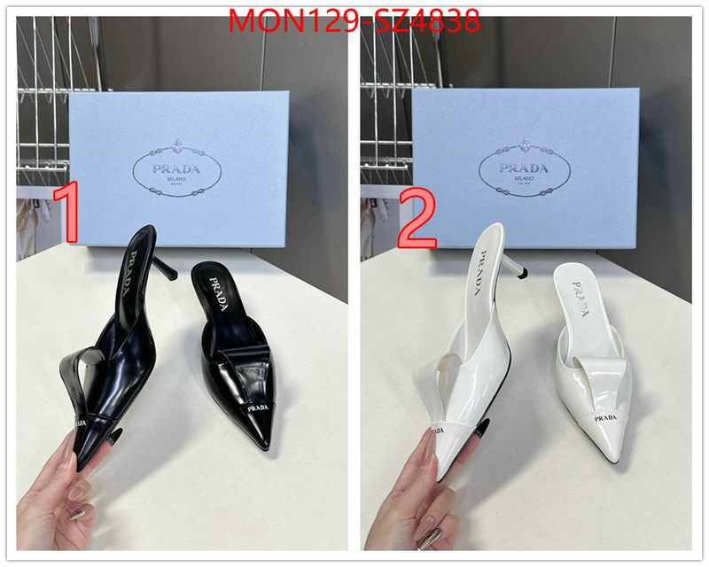 Women Shoes-Prada aaaaa class replica ID: SZ4838 $: 129USD