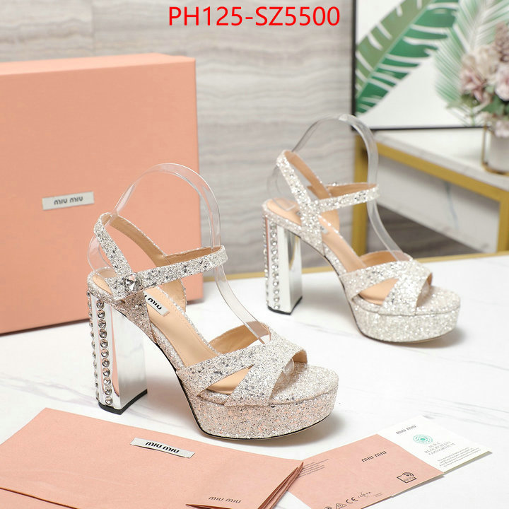 Women Shoes-Miu Miu wholesale designer shop ID: SZ5500 $: 125USD