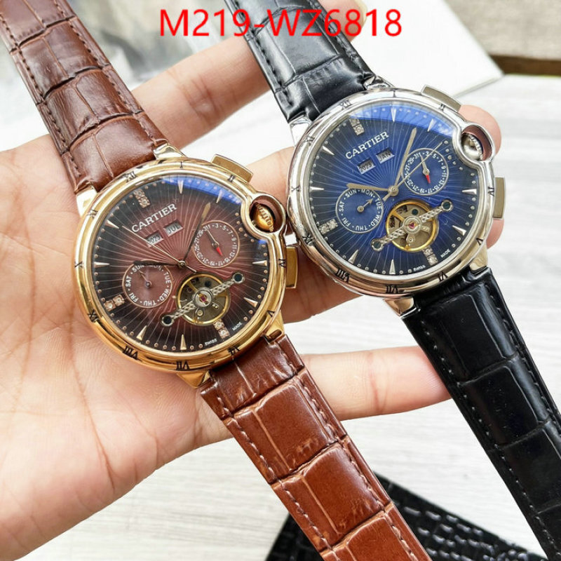Watch(TOP)-Cartier replica every designer ID: WZ6818 $: 219USD