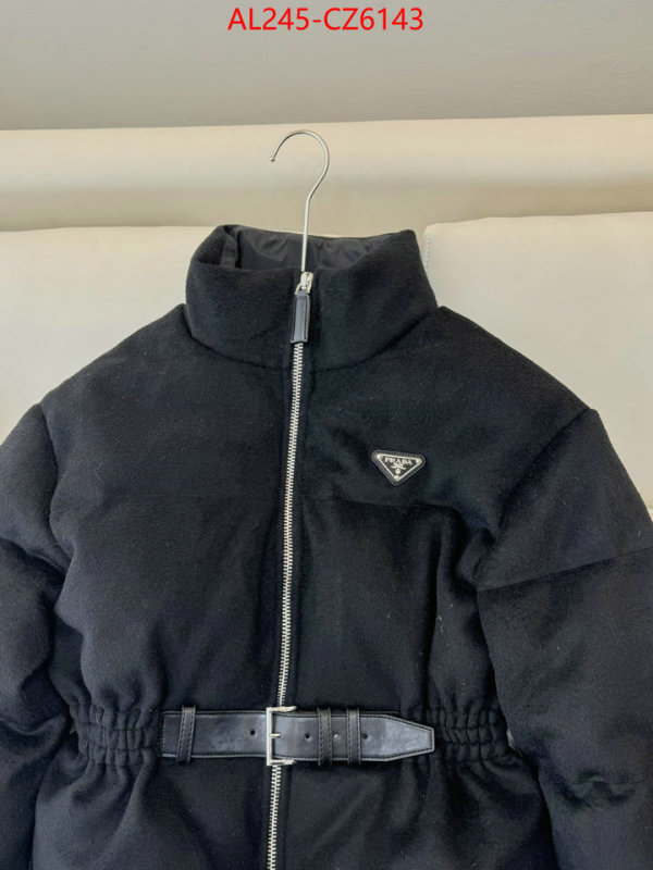 Down jacket Women-Prada fake high quality ID: CZ6143 $: 245USD