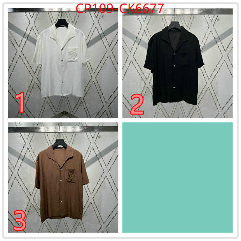 Clothing-LV luxury fashion replica designers ID: CK6677 $: 109USD