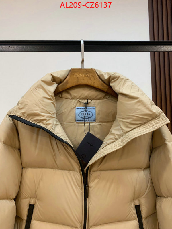 Down jacket Women-Prada the highest quality fake ID: CZ6137 $: 209USD