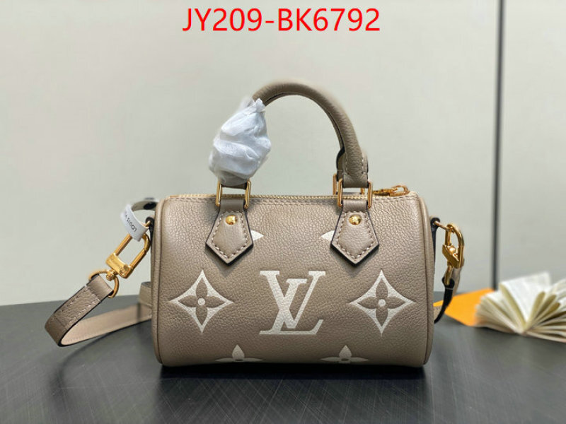 LV Bags(TOP)-Speedy- high quality 1:1 replica ID: BK6792 $: 209USD,