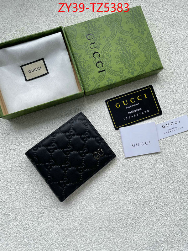 Gucci Bags(4A)-Wallet- how to find designer replica ID: TZ5383 $: 39USD,