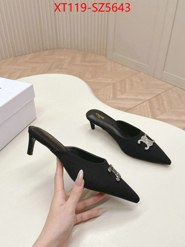 Women Shoes-CELINE buy high quality cheap hot replica ID: SZ5643 $: 119USD