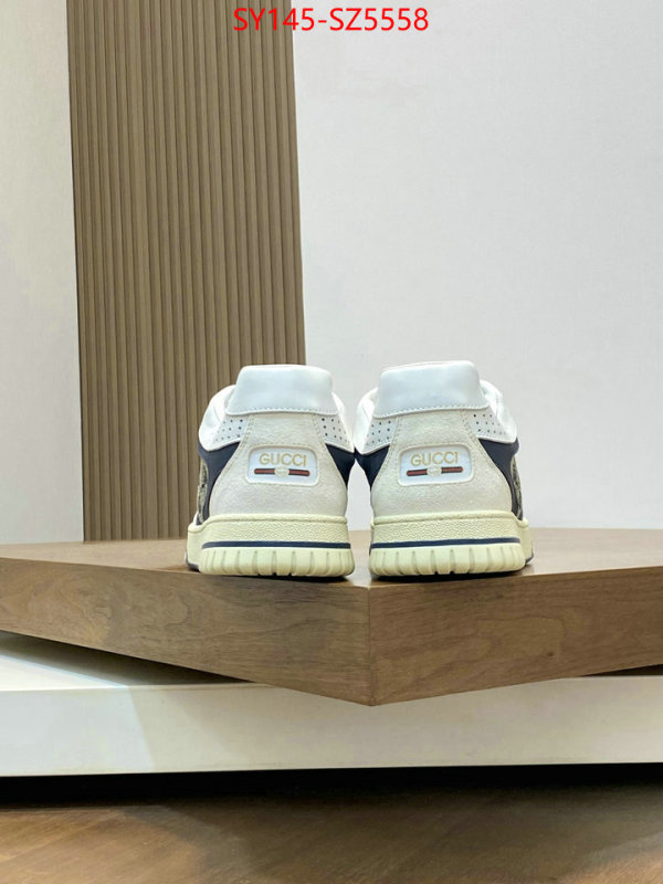 Men Shoes-Gucci what is a 1:1 replica ID: SZ5558 $: 145USD