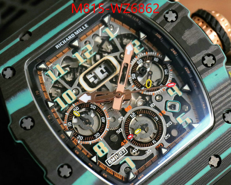 Watch(TOP)-Richard Mille best quality fake ID: WZ6862 $: 815USD
