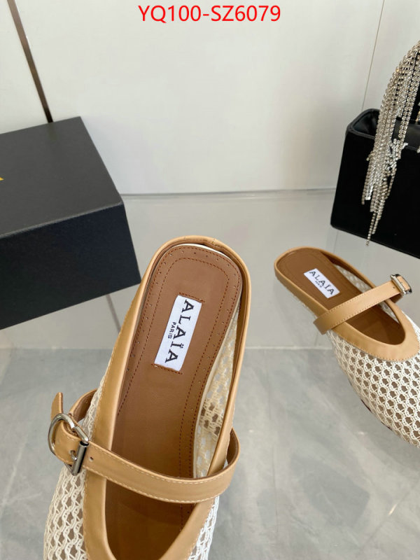 Women Shoes-ALAIA top grade ID: SZ6079 $: 100USD