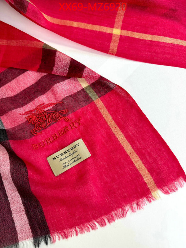 Scarf-Burberry designer fake ID: MZ6920 $: 69USD