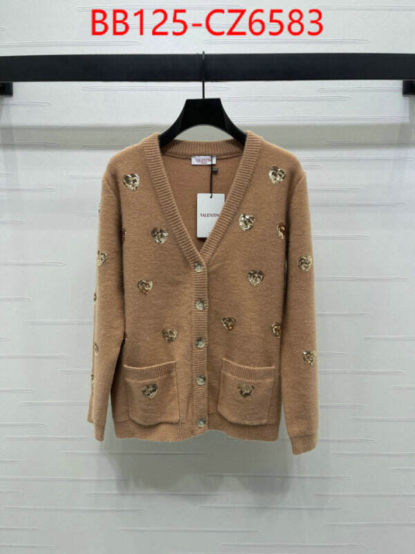 Clothing-Valentino buy high-quality fake ID: CZ6583 $: 125USD