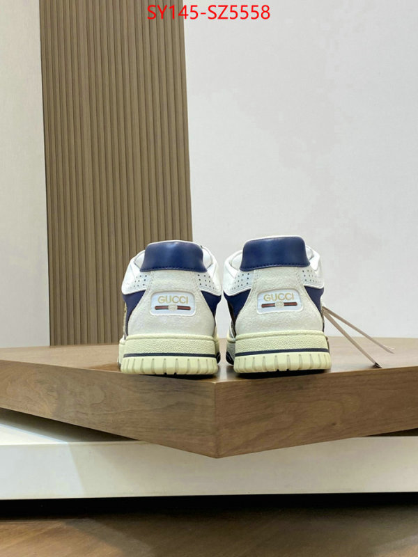 Men Shoes-Gucci what is a 1:1 replica ID: SZ5558 $: 145USD