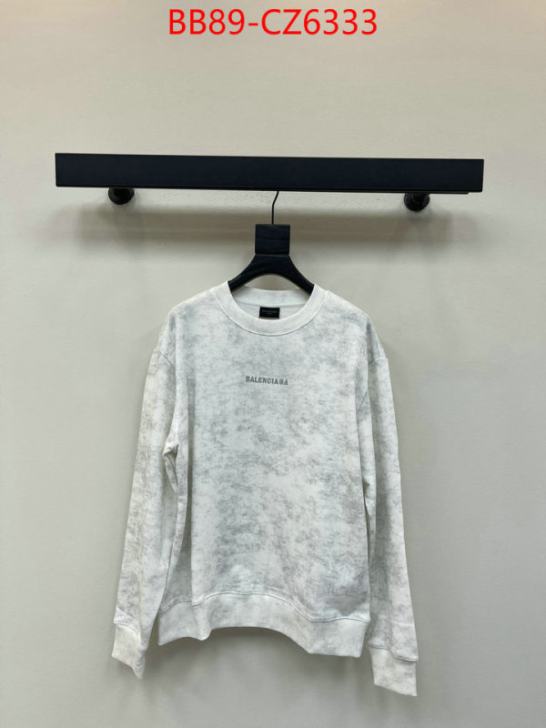 Clothing-Balenciaga top 1:1 replica ID: CZ6333 $: 89USD