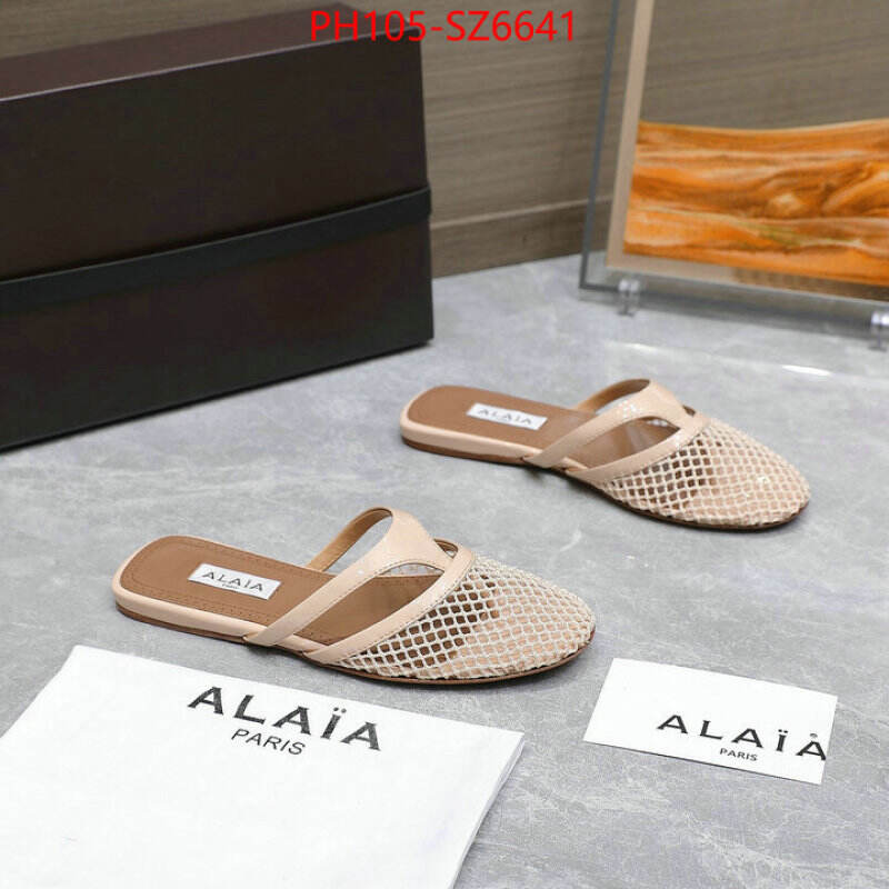 Women Shoes-ALAIA aaaaa+ quality replica ID: SZ6641 $: 105USD