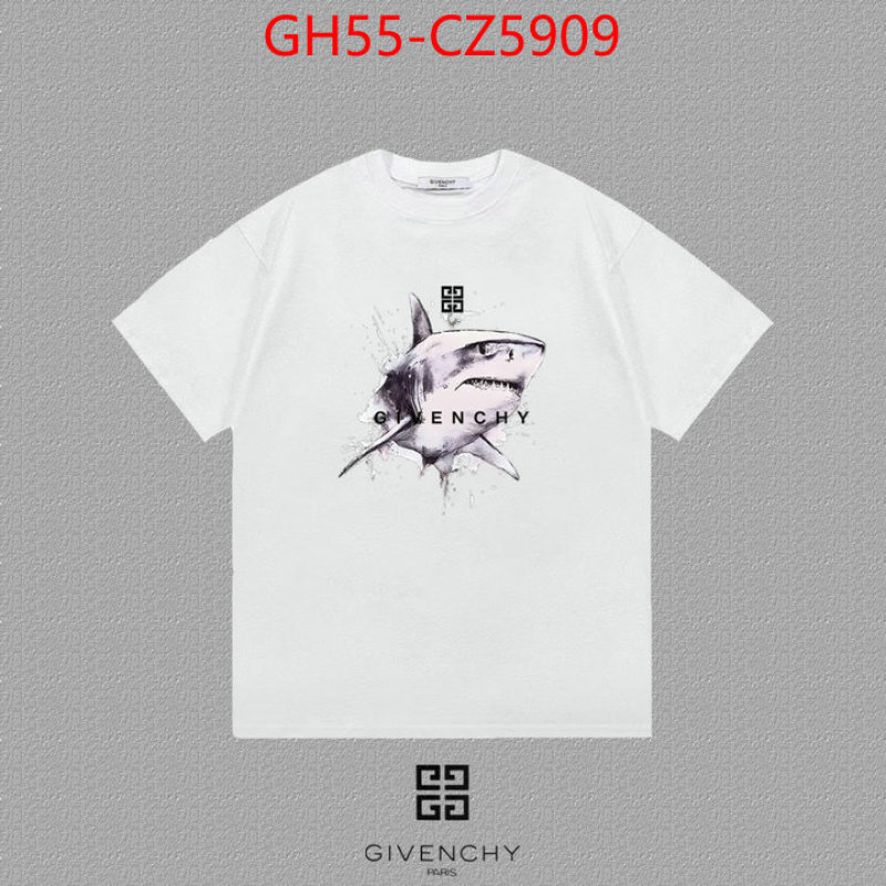 Clothing-Givenchy highest quality replica ID: CZ5909 $: 55USD