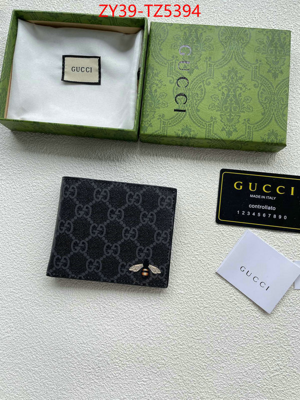 Gucci Bags(4A)-Wallet- where could you find a great quality designer ID: TZ5394 $: 39USD,