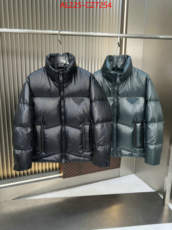 Down jacketMen-Prada high quality online ID: CZ7254 $: 225USD