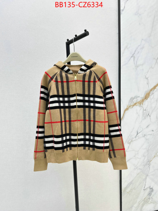 Clothing-Burberry are you looking for ID: CZ6334 $: 135USD
