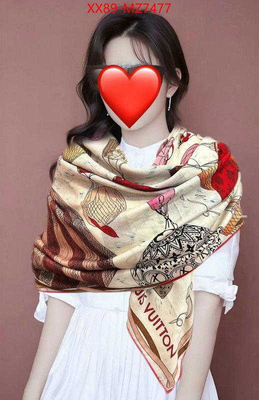 Scarf-LV where quality designer replica ID: MZ7477 $: 89USD