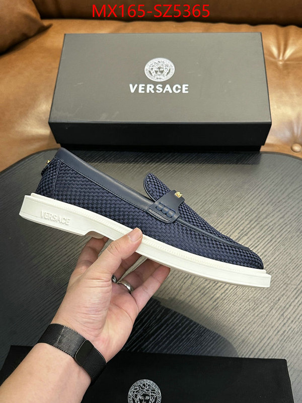 Men Shoes-Versace perfect quality designer replica ID: SZ5365 $: 165USD