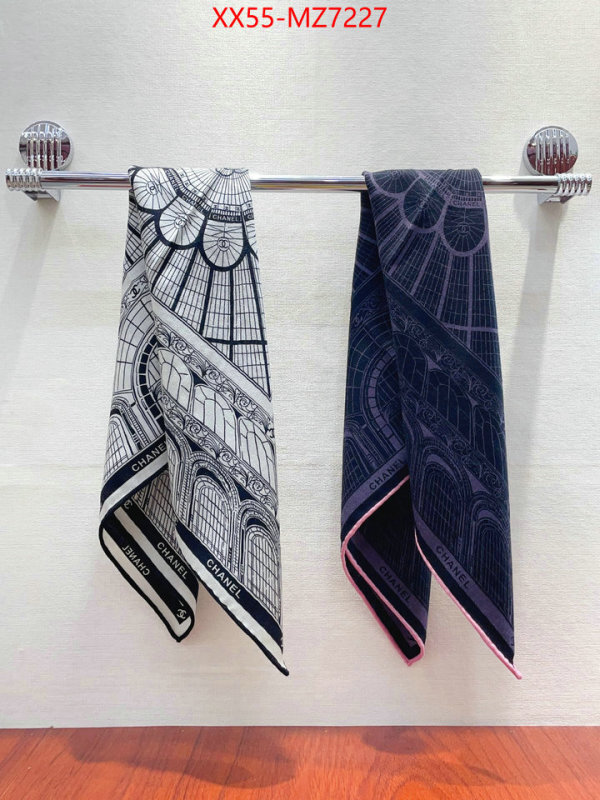 Scarf-Chanel where to buy high quality ID: MZ7227 $: 55USD